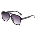 Luxury Vintage Oversized Pilot Sunglasses for Men and Women Unisex Fashion Black Driving Shades with UV400 Protection PC Frame MegaBDM