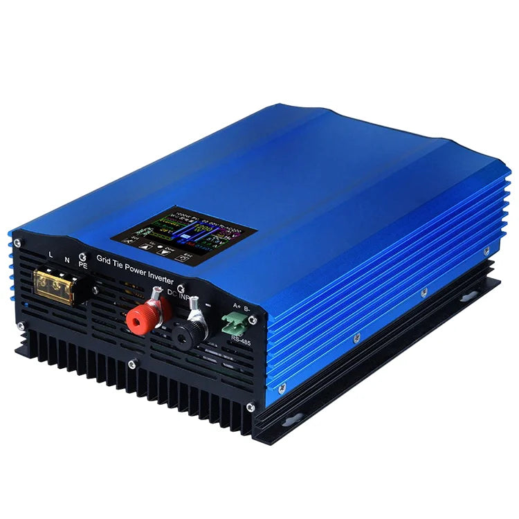 Y&H 1200W Grid Tie Inverter Power Limiter LCD Display DC55-90V Solar Input AC230V Pure Sine Wave Output