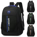 2026 Customised logo School Men Black Stylish Elementary Small Size Blank Canvas School Bag for Sublimation