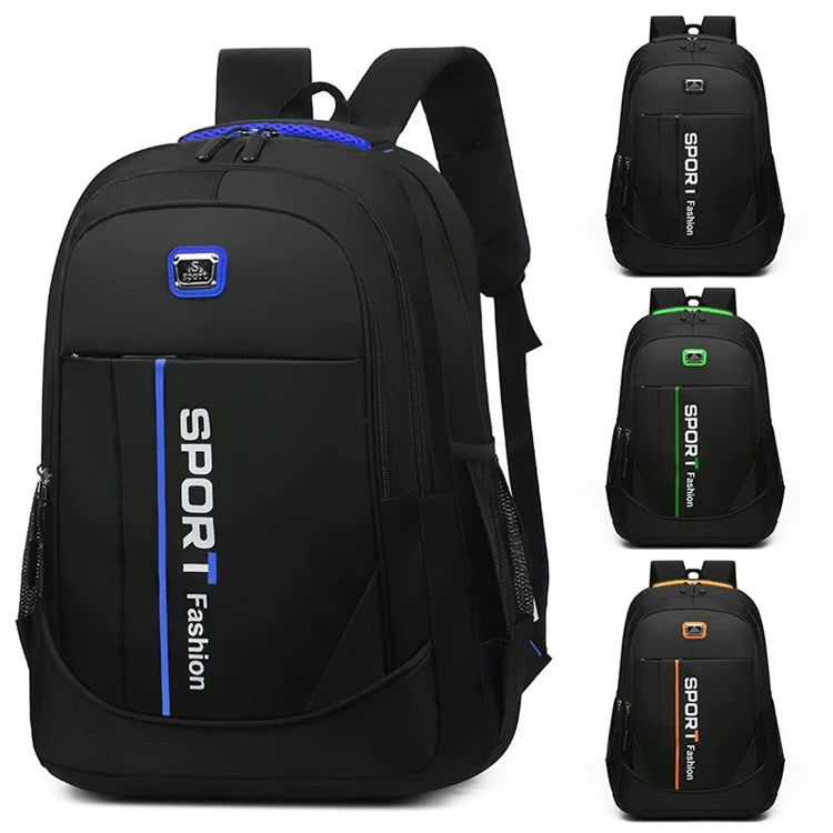 2026 Customised logo School Men Black Stylish Elementary Small Size Blank Canvas School Bag for Sublimation