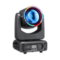 100W LED Moving Head DJ Light 7 Color Beam Halo RGBW Stage Lights DMX512 Sound Activated Spotlights for Party Wedding Theme Park