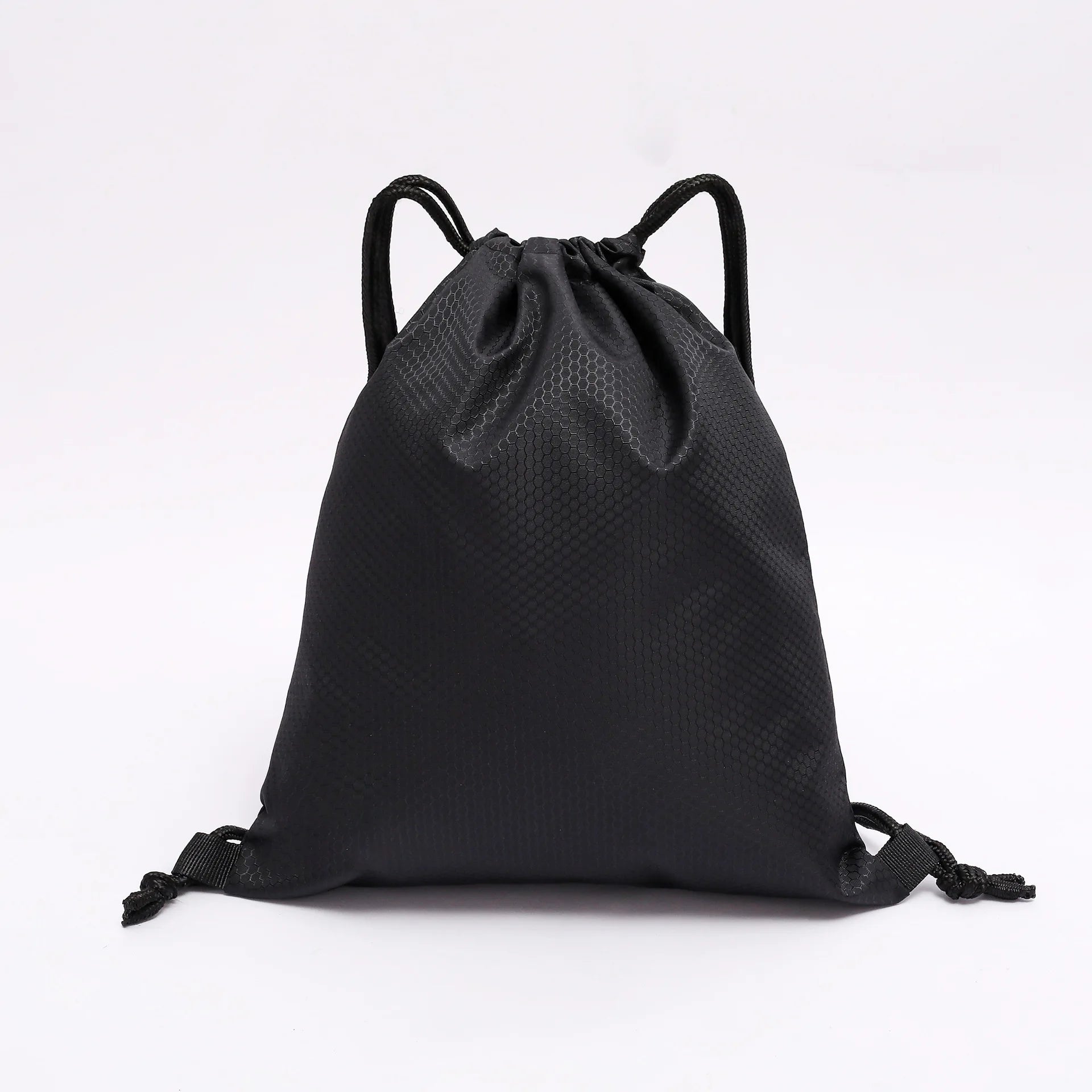 34x43cm Durable Polyester Sport Gym Drawstring Backpack with Custom Printed Logo