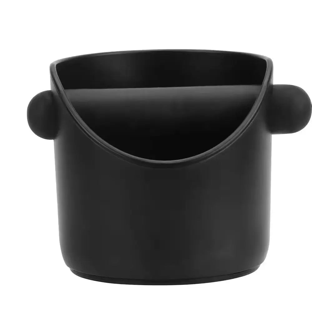 Custom Logo Mini Knock Box Deep Bent Design Espresso Manual Grinder Household Accessories Barista Tools Plastic Coffee Knock Box
