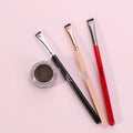 Professional Squared Makeup Eyebrow Brush Single Flat Top Angled Concealer Ultra Thin Eyebrow Tint Makeup Brush Private Label