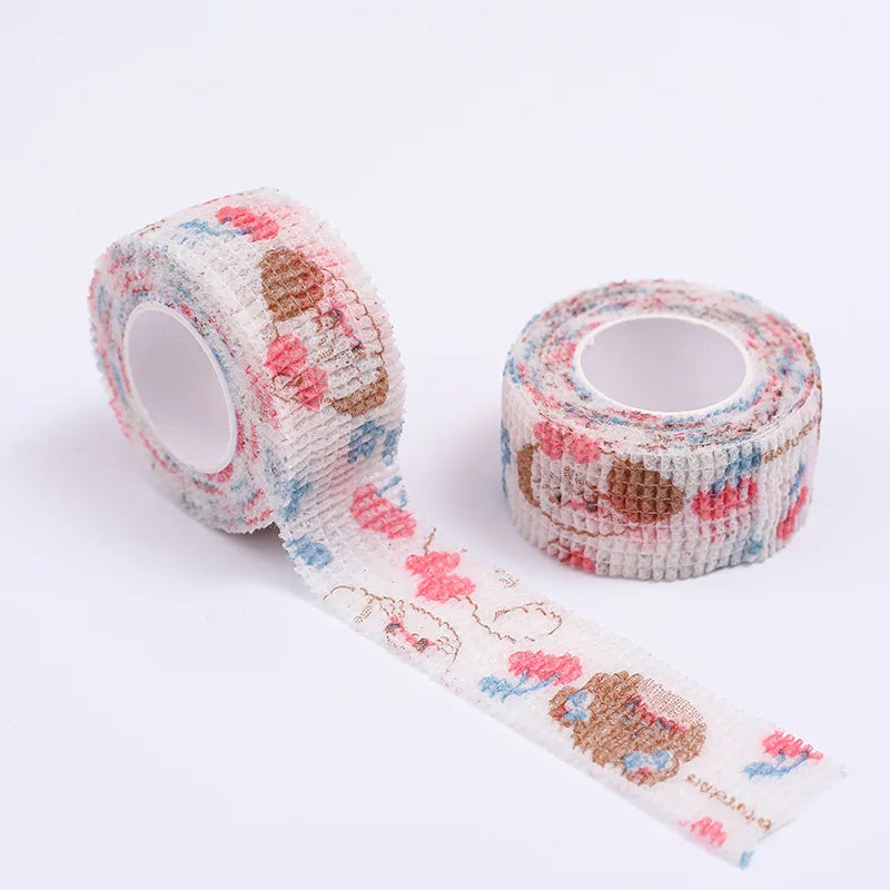 Custom Logo Bulk Non-Woven Finger Bandage Cohesive Elastic Wrap Support Bandages with Convenience