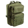 Unisex Mini Tactical Backpack with Molle System Water-Proof Oxford Outdoor Equipment Accessories Bag Zipper Closure
