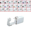 Children's Stainless Steel 316L Surgical Steel Gold Plating Birthstone Crystal Sterilized Disposable Ear Piercing Unit Earrings