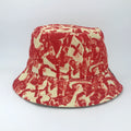 Custom Embroidery Logo Wide Brim Bucket Hat Big Size Fisherman Style 100% Cotton Unisex for Fishing Travel Cartoon All Seasons