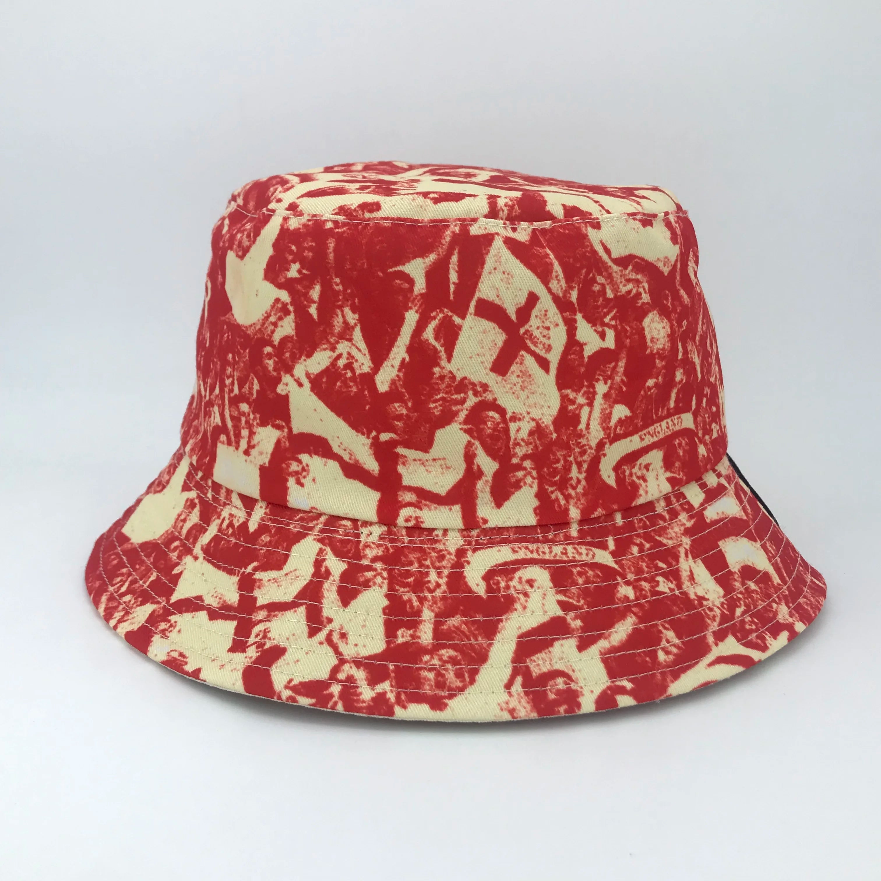 Custom Embroidery Logo Wide Brim Bucket Hat Big Size Fisherman Style 100% Cotton Unisex for Fishing Travel Cartoon All Seasons