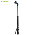 SUNSHINE 30\" Adjustable Metal Water Wand 10-Pattern Comfort Spray Lance with Front-Pull Lever Quality Water Gun