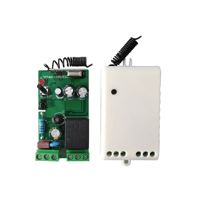 2025 Hot Sale YET401PC Smart Shutter Opener Wireless Intelligent Rf Remote Controller 1 Channel Garage Door Receiver