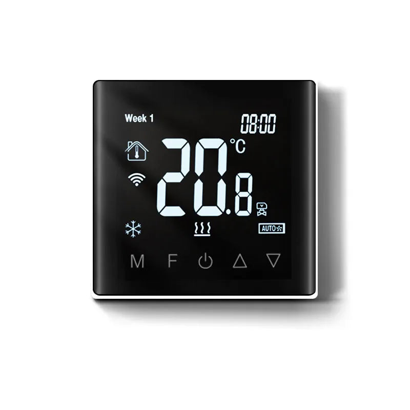 Smart Lora HVAC Systems Thermostat Energy Saving Thermostat Air Conditioner Temperature Controller Fan Coil Controller