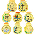 Wholesale Design Your Own Metal Sports Medal Custom Blank Medals for Any Competition Marathon Football Basketball Trophy Medal