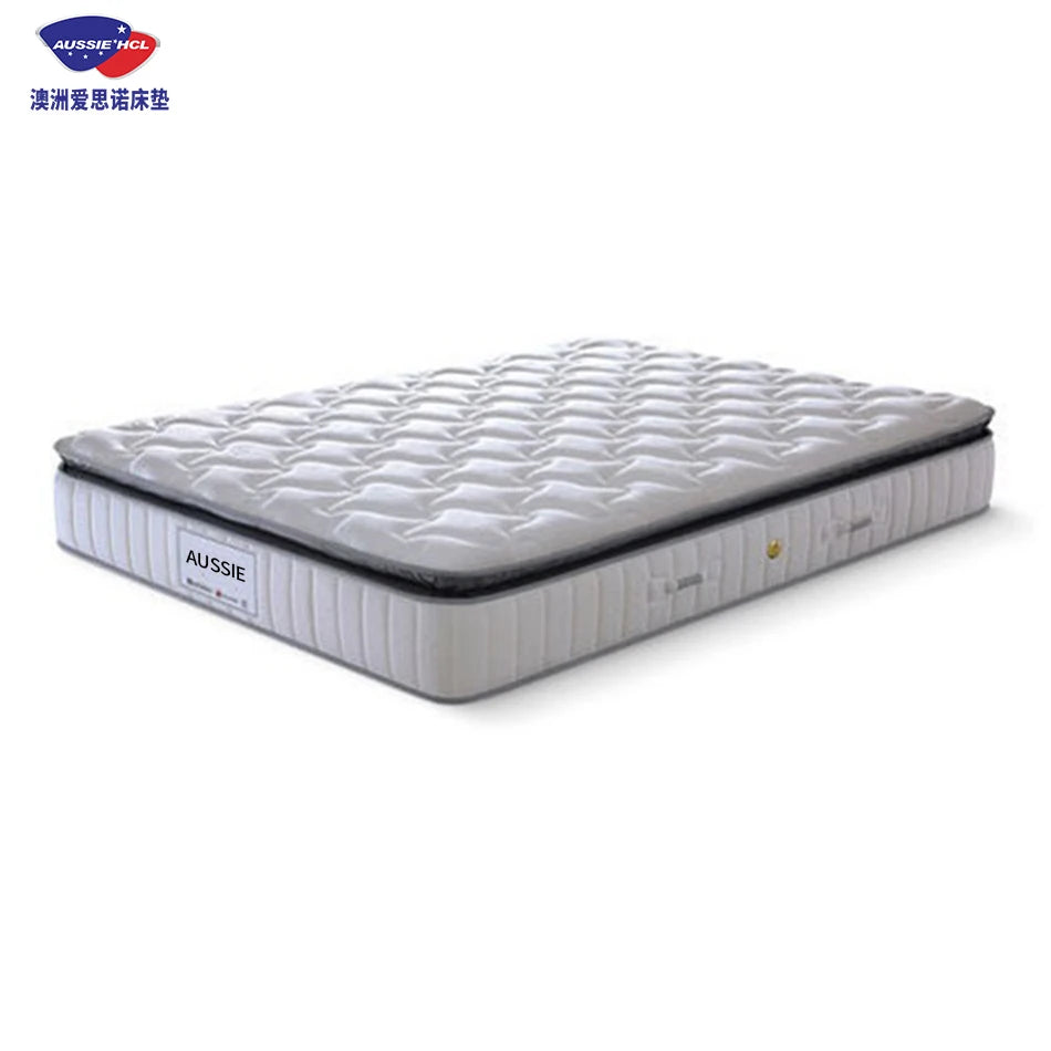 3 Layer Comfort King Bed Pocket Spring Mattress Natural Latex Matras Comfortable Hotels Good Quality Pocket Spring Mattresses