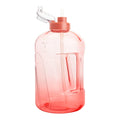 Gallon Water Bottle with Straw 3.8 & 2 Litre Large Capacity BPA Free Motivational Quote Time Marker Fitness Jugs