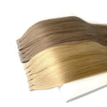 Top Quality Russian 100% Human Hair Blonde Double Adhesive Tape in Hair Extensions Large Stock