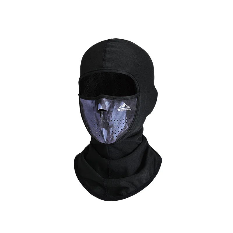 Factory Wholesale Sun UV Protection Magnet Fleece Balaclava Ski Mask Bike/Motorcycle Helmet Liner Customize Face Mask Sports All