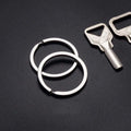 Factory Homemade Diy Jewelry Pendant AccessoryJewelry Making Accessories O Ring Containing Stainless Steel Split Keychain Ring