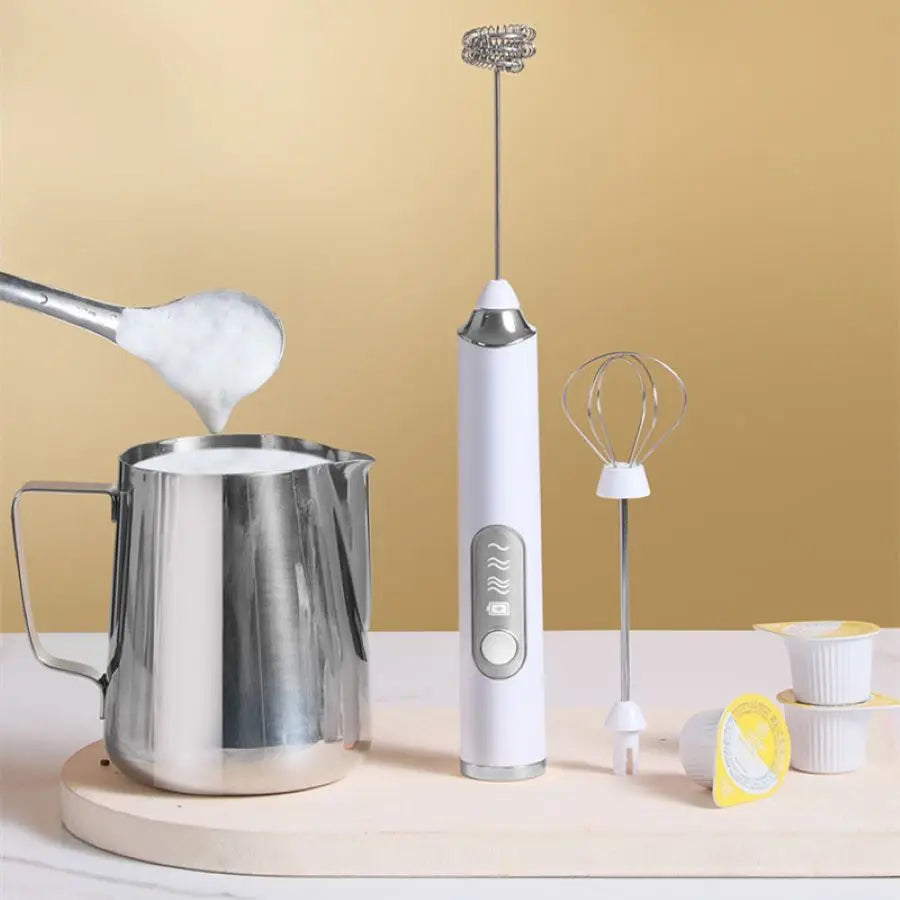 USB Charging Milk Frother Portable Electric Automatic Coffee Maker With Milk Frother