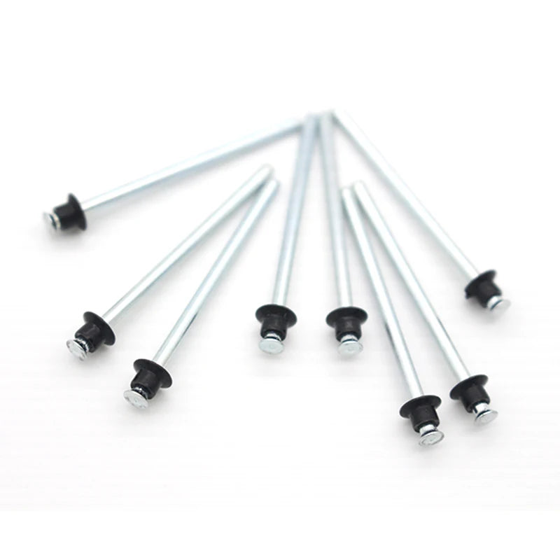 Black Coated Carbon Steel Countersunk Head Pull-Thru PT Blind Rivets Factory Supply