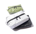 Waterproof Travel Men's Cosmetic Case & for Bag with Zipper Closure Fashion Style Kraft Paper