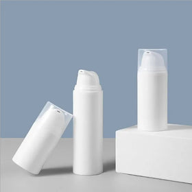Wholesale Cosmetic Packaging Twist Cap Vacuum 15ml 30ml 50ml pp Airless Lotion Pump Bottle for Serum