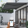 Luxury High-quality Modern Aluminum Window Retractable Folding Arm Awning Retractable Awning Outdoor Electric Awnings