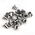 1000 Sets Inner Diameter 3.5 mm Eyelets Paint Pores Metal Holes Bags Decorative Rivet Buckle Leather Rivets