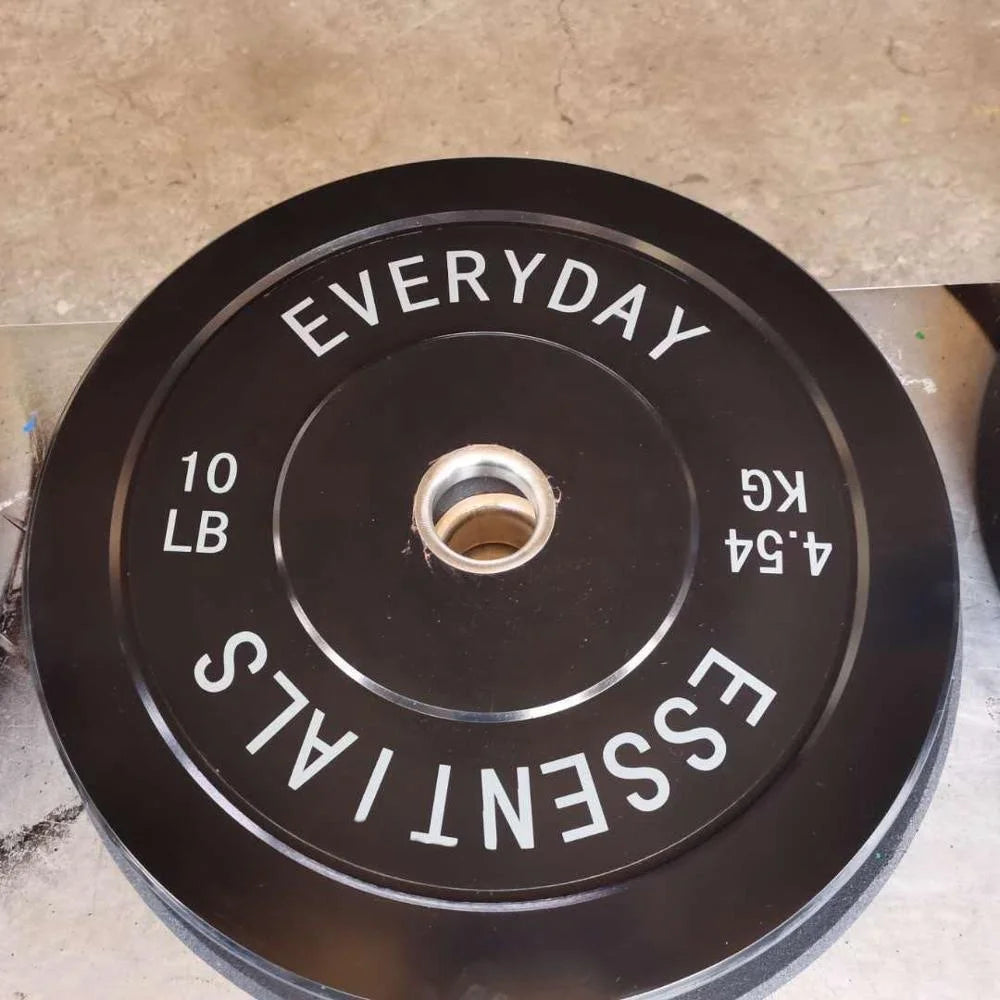 Gym Weight Set Hi-impact Competition Custom Bumper Plate Weightlifting Rubber Coating Standard 45 Lbs Urethane Weight Plates