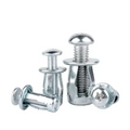 Aluminum Steel Zinc Plated Threaded Inserts Steel Blind Jack Nut for Metal Screw Petal Nut Expansion Rivet Nut