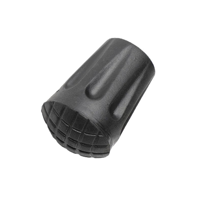 Rubber Tip Trekking Pole Pads Outdoor Step Tips & Hiking Pole Tip Protectors Durable Rubber and Plastic Material