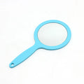 Popular Sales Cheap Plastic Vintage Round Handheld Cosmetic Mirror for Lady's Makeup Use Can Be Wholesaled in Large Quantities