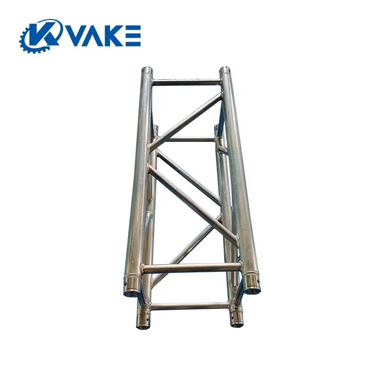 Black Event Stage System With TUV-Certified Aluminum Alloy Roof Truss for Concerts Public Stage Light Truss