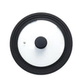 Silicone Gap Opening Glass Cover Cookware Lids for Pot Wok Food Grade