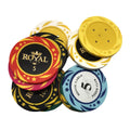 14g Clay Poker Chips Custom Logo Texas Hold'em Professional Colorful 39mm*3mm JIAYI Brand Gambling Club Customized Packaging