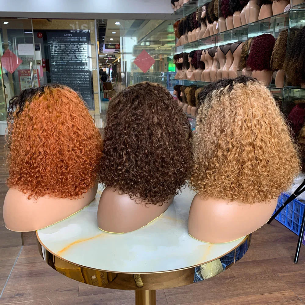 Hot Selling Natural Human Hair SupplierLuxury Curly 4X4 Closure Raw Virgin Cuticle Aligned Hair Wig for Black Women