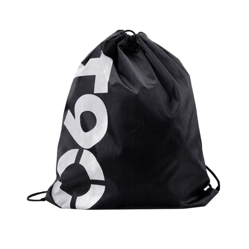 Travel 210D Polyester Letter Print Swim Drawstring Bag Back Pack Sport Draw String Backpack for Gym