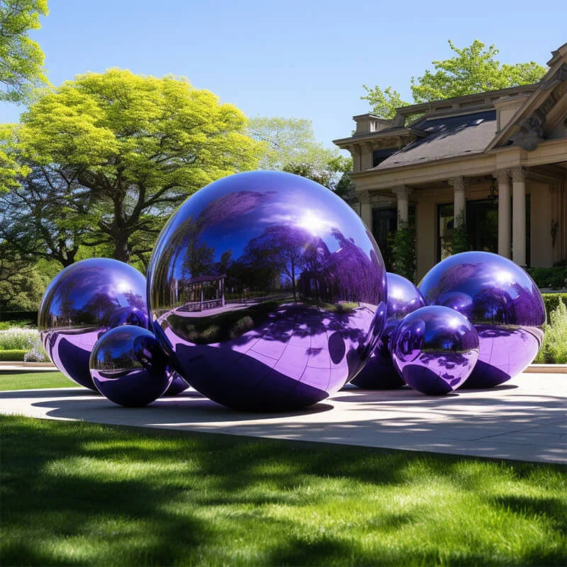 1.5m Giant Shiny PVC Mirror Ball 150cm 60inch Inflatable for Party and Event Sealed Balloon for Activity