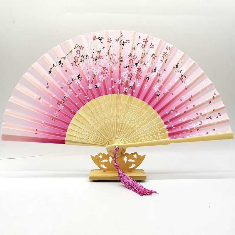 Wholesale Wedding Souvenir Bamboo Handheld Fan Custom Wooden Hand Fan