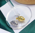 C192 925 Sterling Silver 18K Gold Plated Pearl Clasp for Jewelry Wholesale Metal Cord Ends Clasp Necklace or Bracelet Clasp