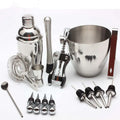 Bar Set 16-Piece Bartender Kit - Cocktail Shaker Set Bar Tool Set with Ice Bucket for Home and Professional Bartending