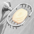 Wall Mounted Bathroom Accessories Soap Dishes Holder Stainless Steel Waterproof Soap Sponge Holder Black