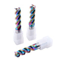 UNT Tungsten Carbide TAC Coating Fresa CNC 3 Flutes Square End Mill Cutters for Aluminum Alloy