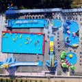Durable Land Inflatable Water Park: Chinese Factory Makes Swimming Pool Slide Sport Game Equipment Water Amusement Playground