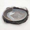 100% Indian Human Hair Replacement System for Men High Quality Fine Mono With Lace Front Toupee