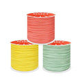 Wholesale 0.8mm Length Extension Nylon Chinese Knot Bracelet Cord Colorful for Jewelry Making Findings
