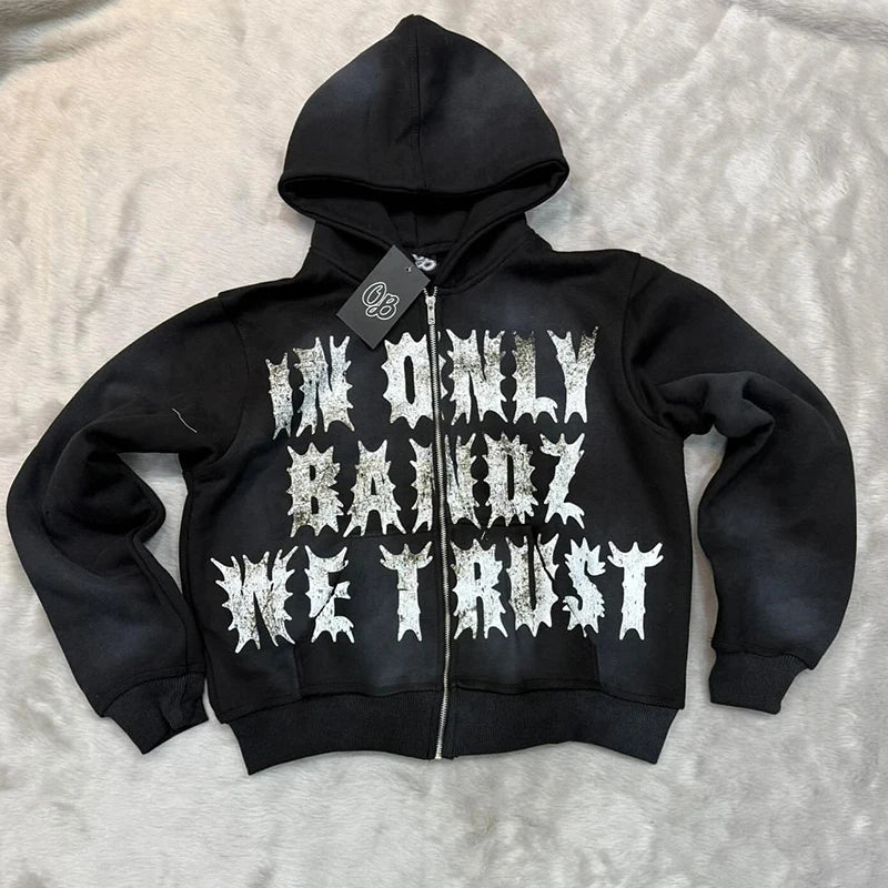 Custom Zip up Designer Men Cropped Boxy Fit Hoodies Heavy Weight  100% Cotton Oversize DTG Printing Acid Wash Hoodies for Men