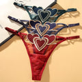 Wholesale Women's Sexy Lace Panties Low-Rise Net Underwear with Everyday Style Plain Dyed for Women