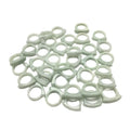 Saddle Ring Burmese Jadeite Wholesale First-Hand Goods Grade a Jade Ring Female Craft Personality Jade Ring