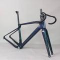 SERAPH Gravel Bike Frame Full Hidden Cable Flat Mount BIKE Carbon Frame Cyclocrossy Bicycle T47 700*47C 0218chameleon GR047
